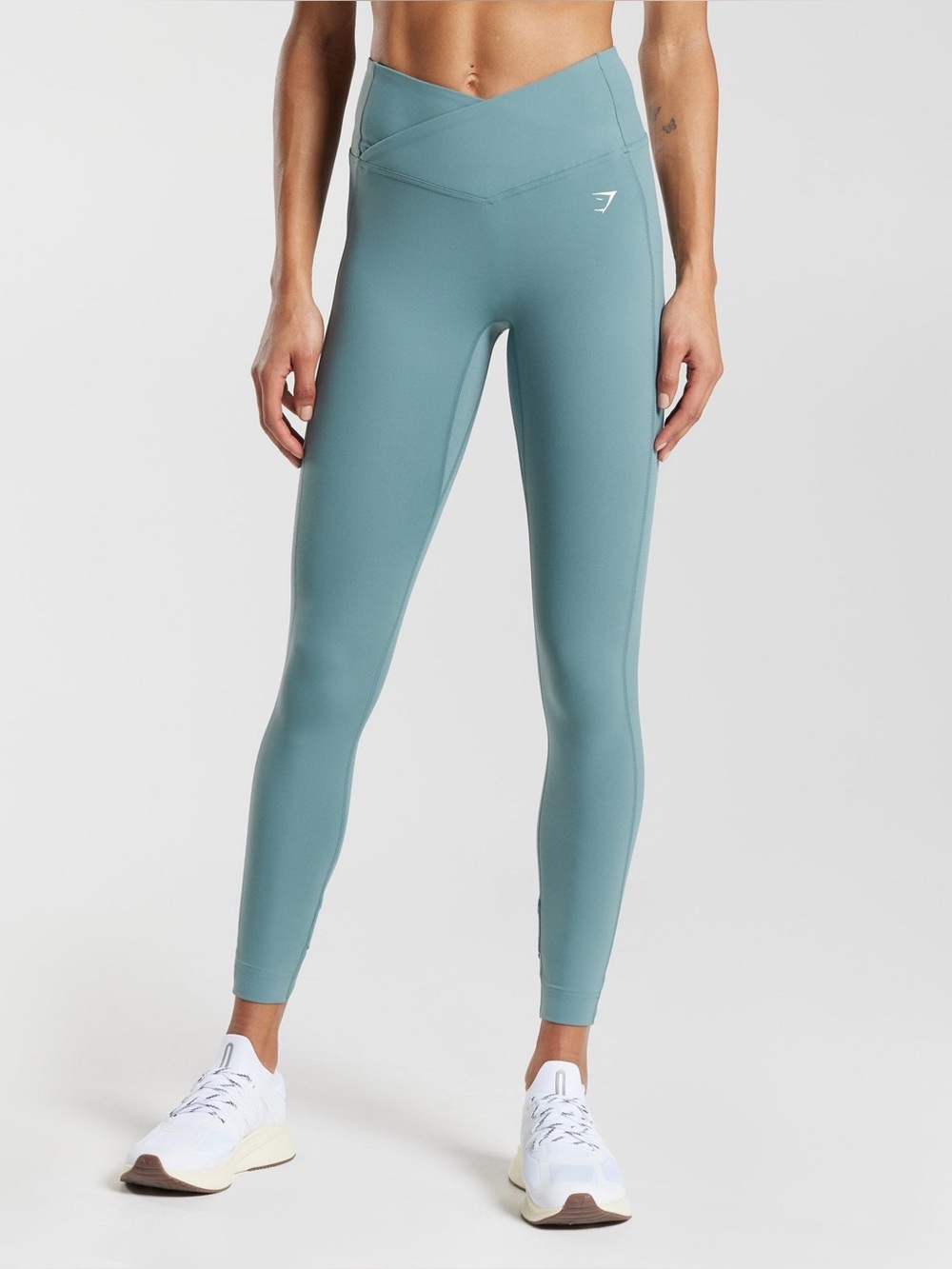 Gymshark V-Front High-Waist Leggings - Thunder Blue